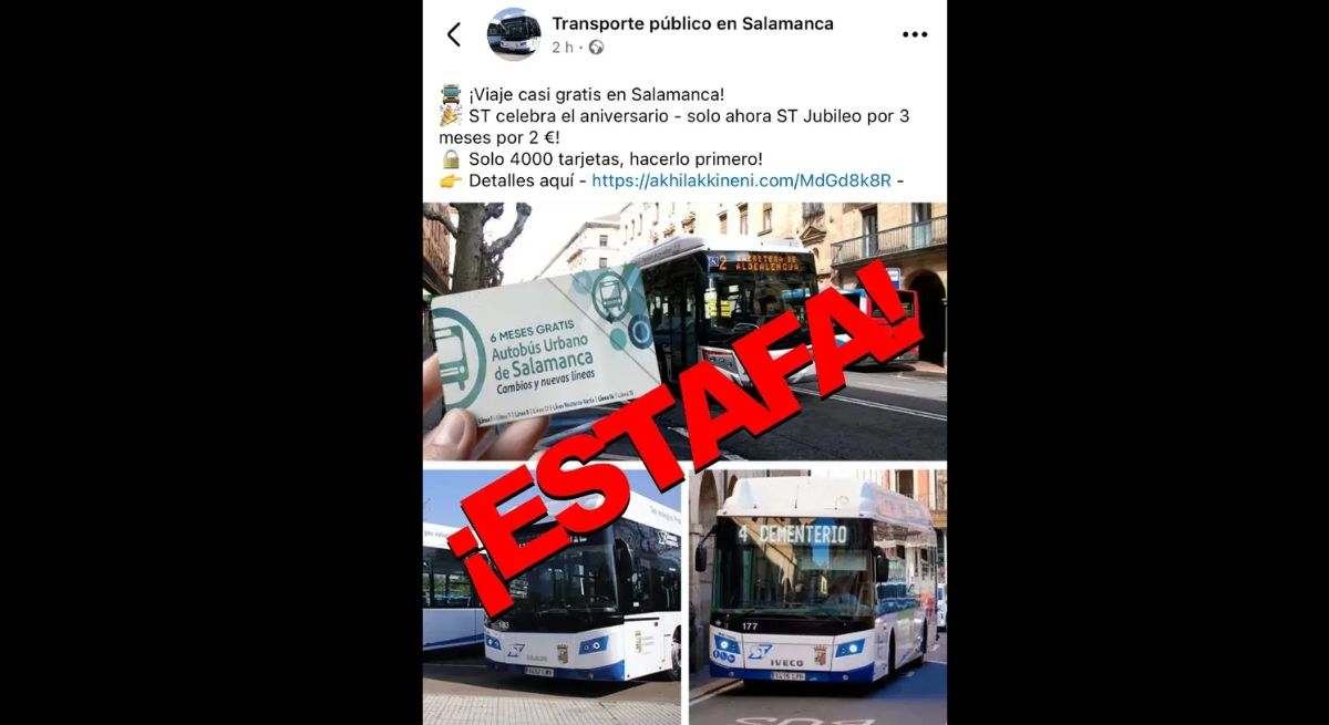 Estafa en Salamanca