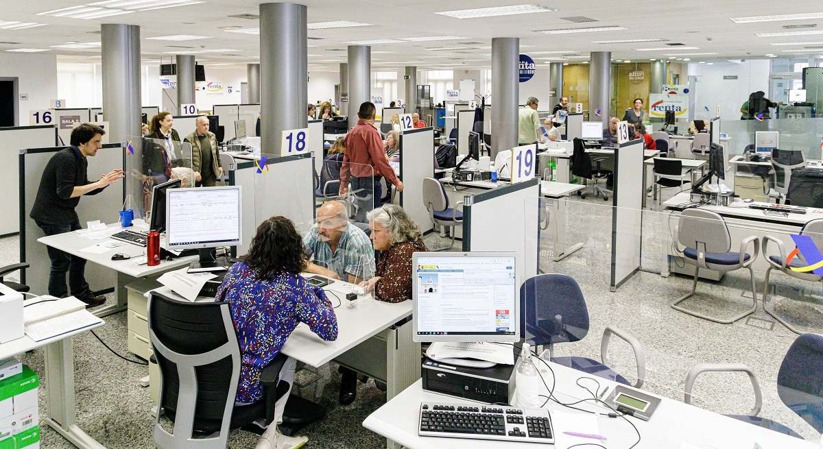 Oficina de la Agencia Tributaria en Madrid