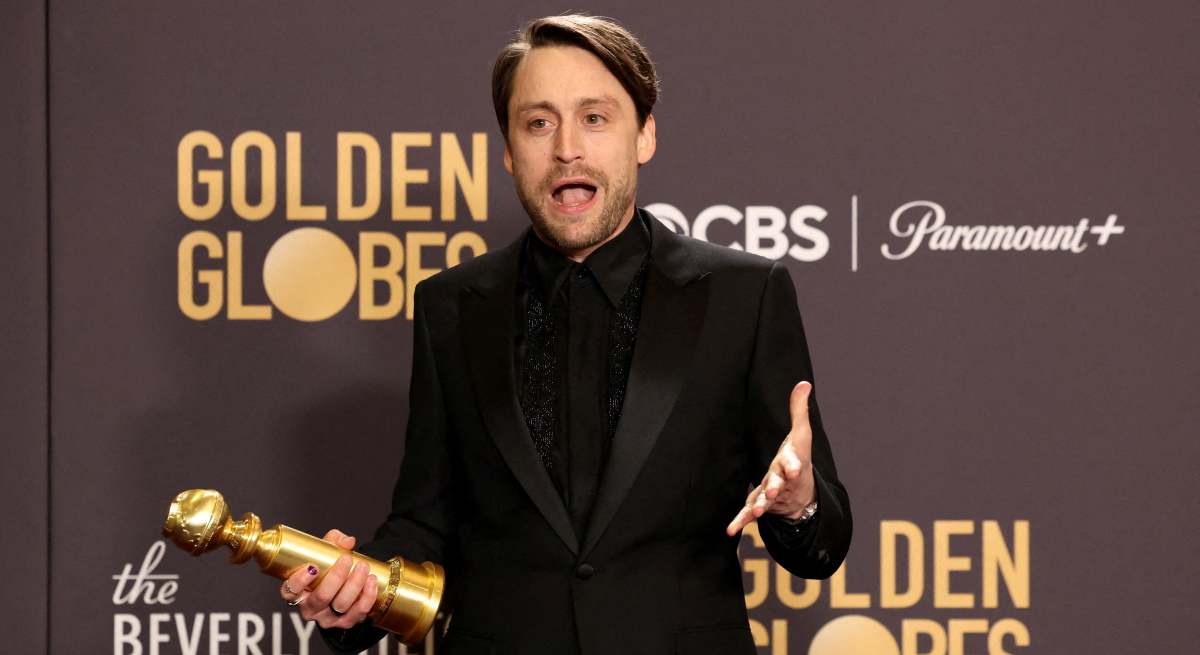 El actor Kieran Kulkin gana el Globo de Oro por Succession
