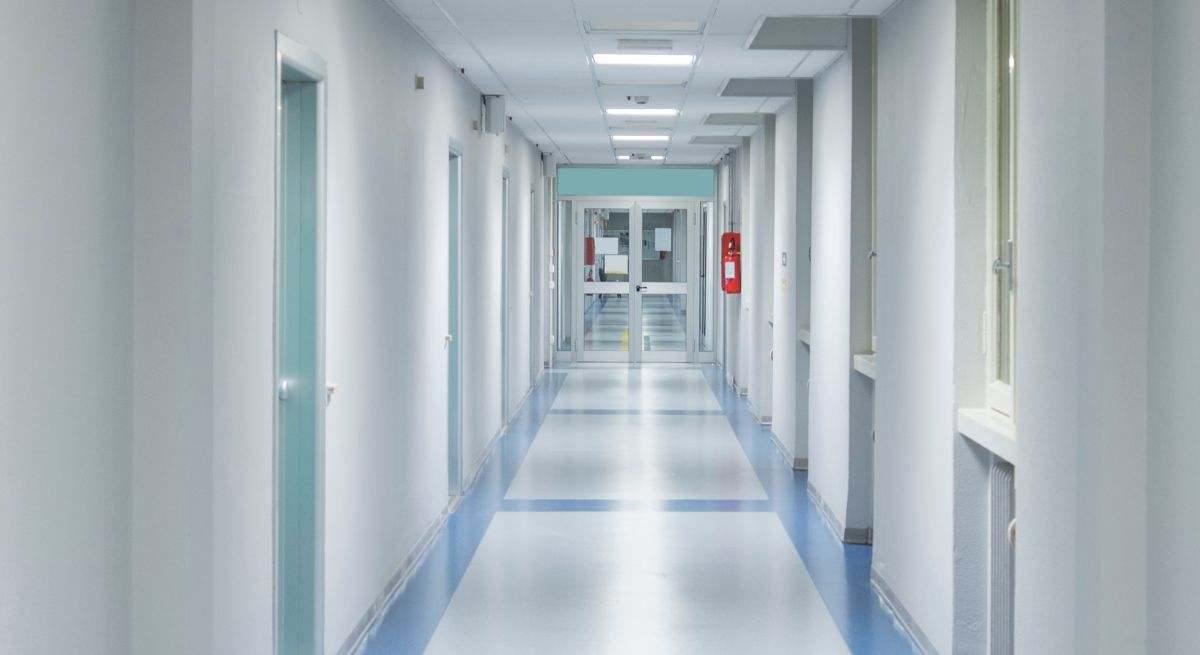 Pasillos de un hospital