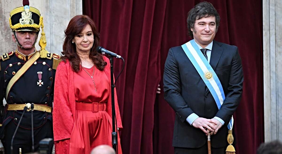Cristina Kirchner y Javier Milei