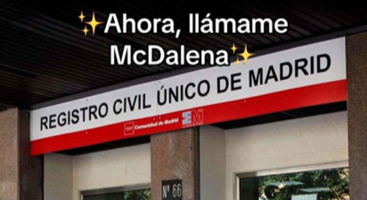 Captura del vídeo de McDonald's para anunciar el cambio de nombre de sus McMuffins a McDalenas