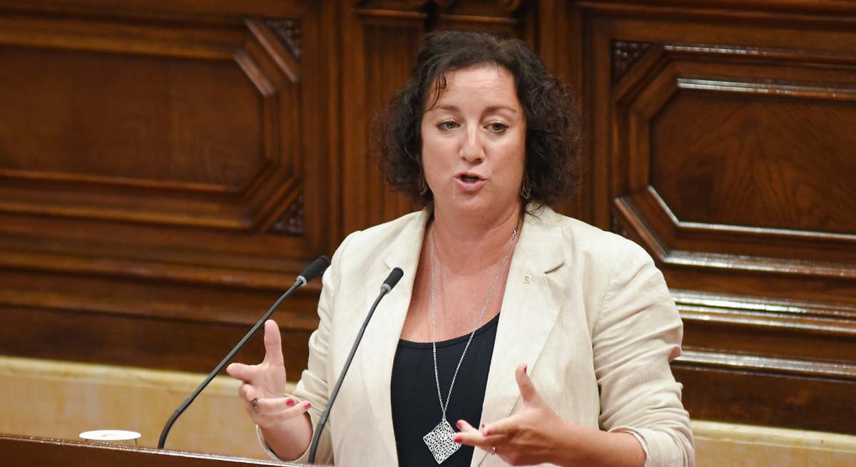 La consejera de Economía y Finanzas, Alícia Romero. EE