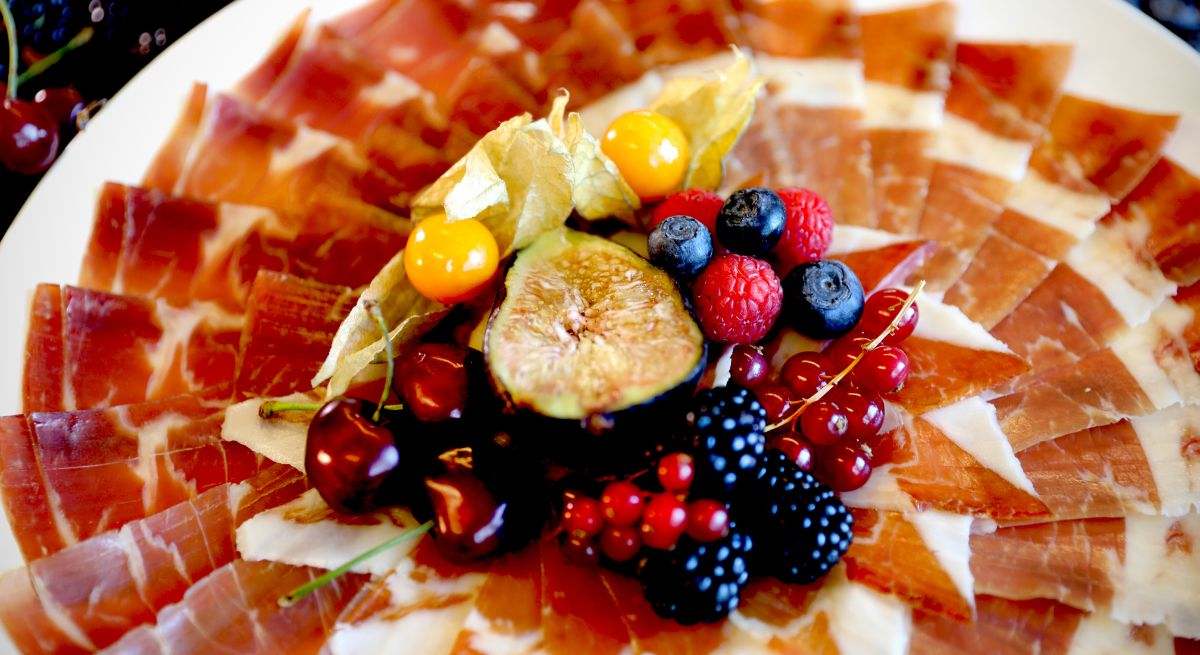 Plato Jamón Monte Nevado