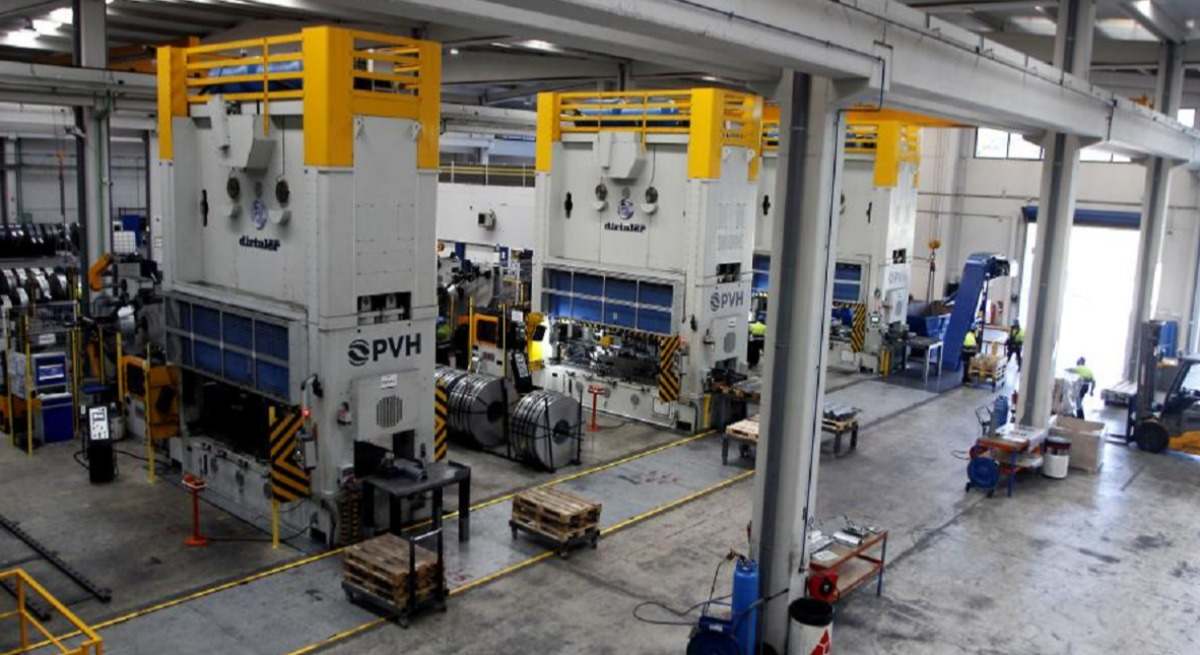 Interior de una factoría valenciana.