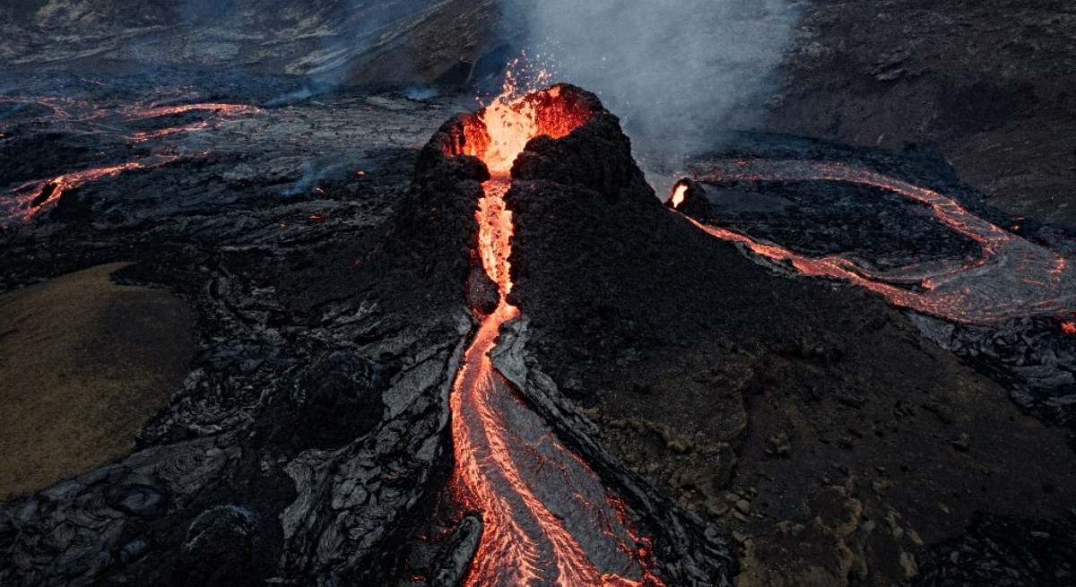 En Islandia hay 33 sistemas volcánicos activos