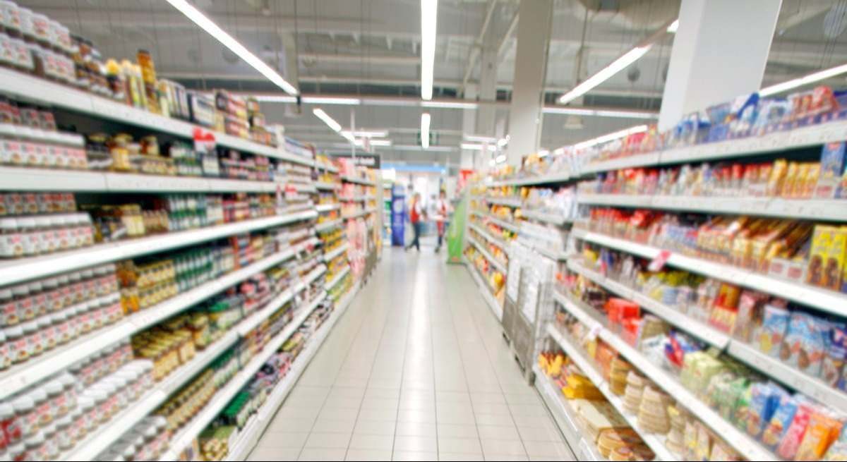 Un supermercado vacío