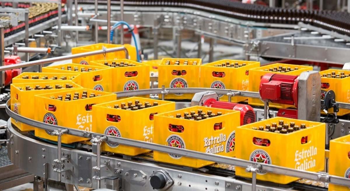 Fábrica de Estrella Galicia.