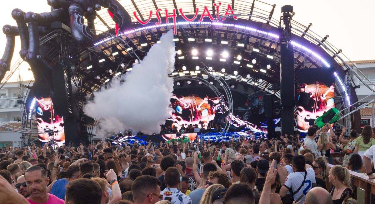 Discoteca Ushuaïa, en Ibiza, España. / Foto: EP