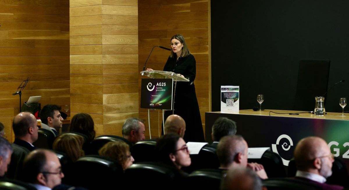La presidenta del Clúster de Hábitat Eficiente, AEICE, Estíbaliz González de la Serna