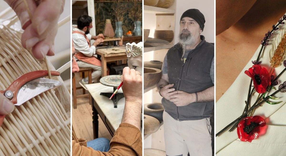 Cestería Marcilla, Estudio-taller The Exvotos, Aitor Martínez y joya de Luz Camino