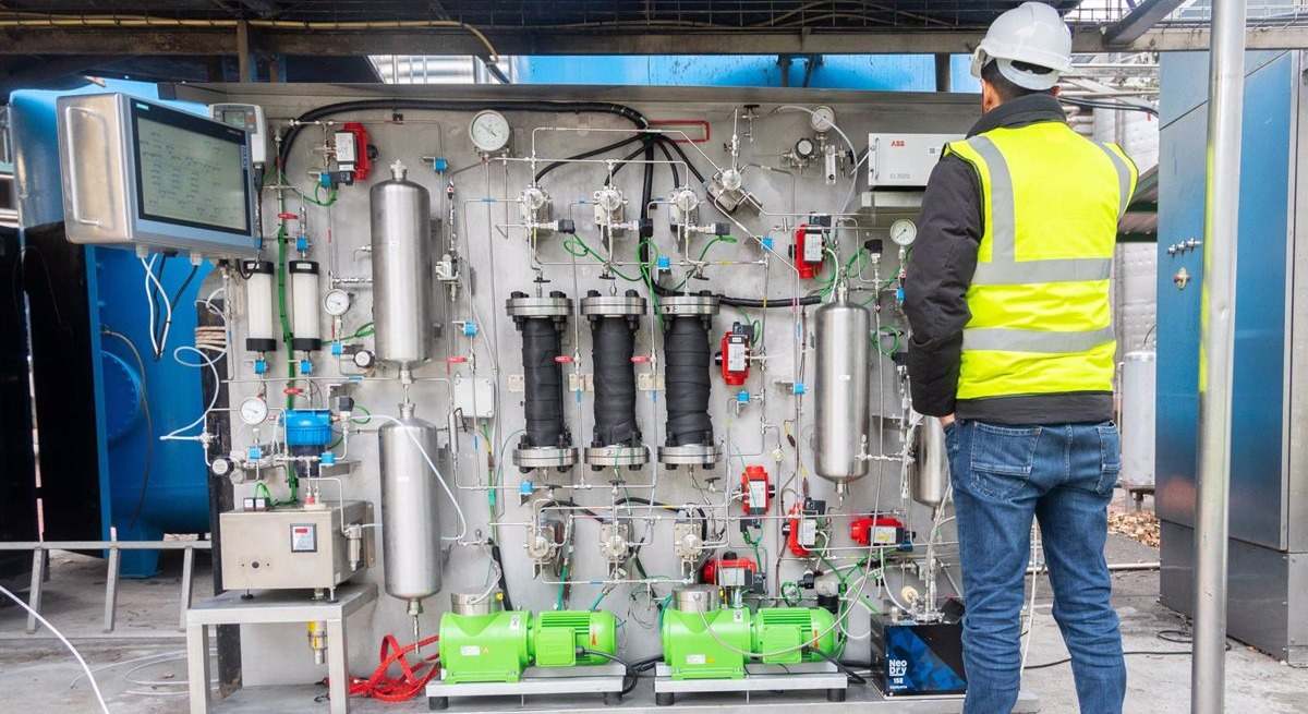 Sistema de purificación de CO2 de Orchestra Scientific
