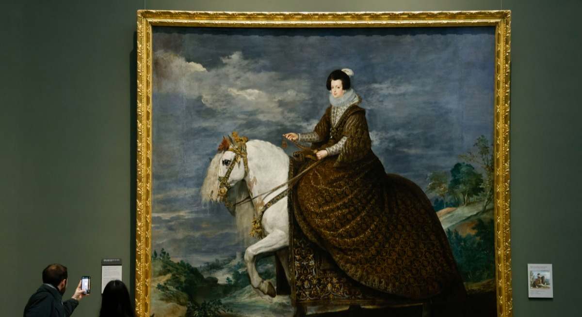 Retrato de Isabel de Borbón.