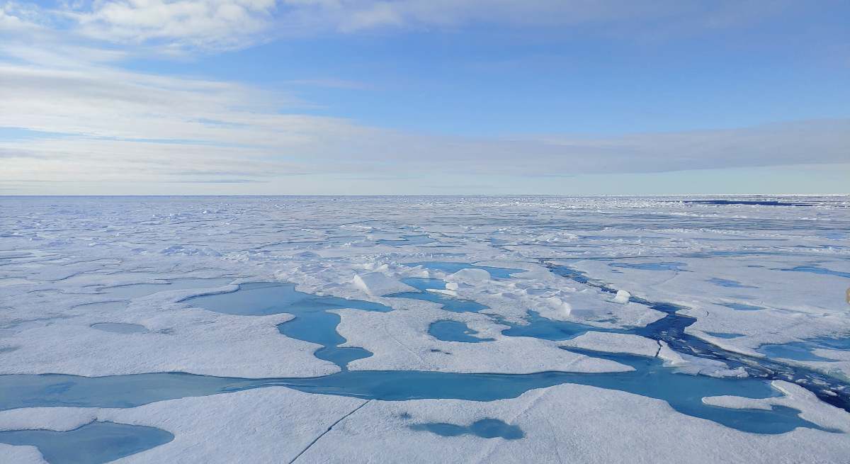 El Ártico pierde un 12% de hielo cada década. / Céline Heuzé (Universidad de Gotemburgo)