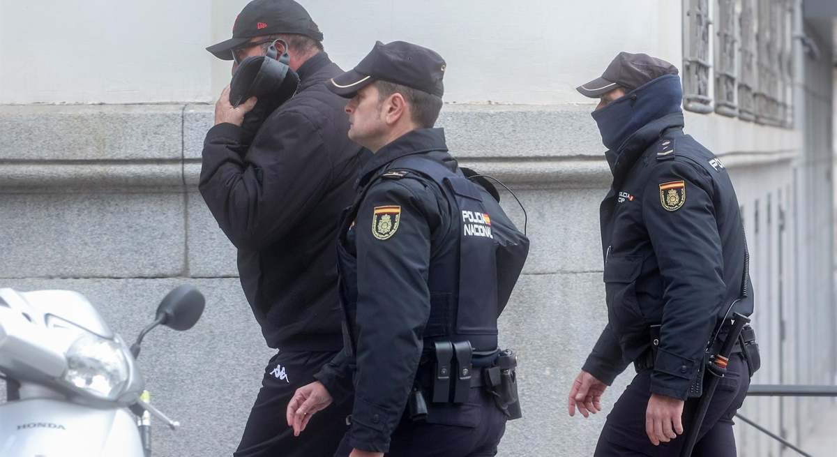 El exasesor del exministro José Luis Ábalos, Koldo García, a su salida de la Audiencia Nacional.