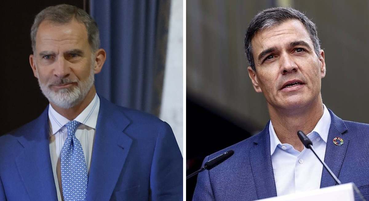 Pedro Sánchez y el Rey