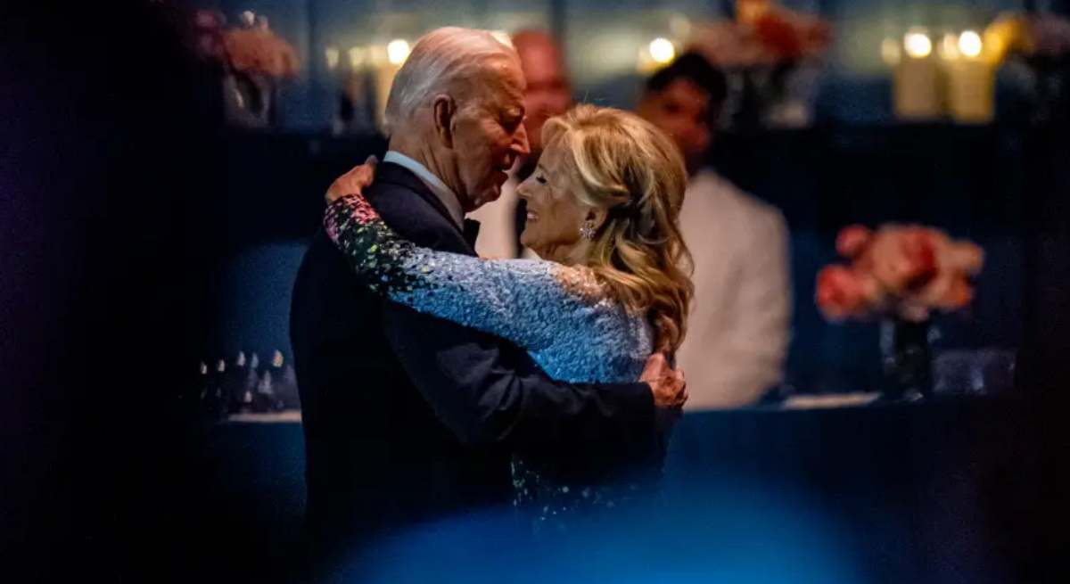 Joe Biden Jill Biden baile Casa Blanca 