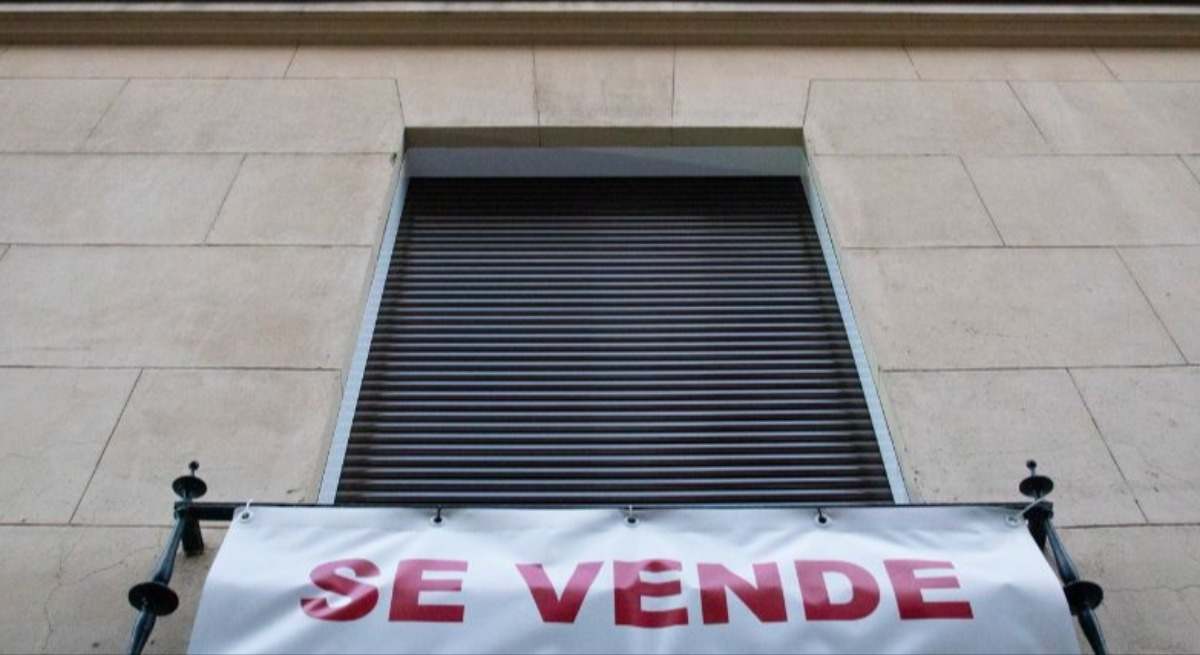Vista de una vivienda en venta