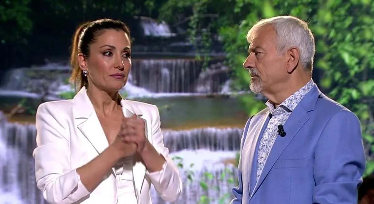 Nagore Robles y Carlos Sobera