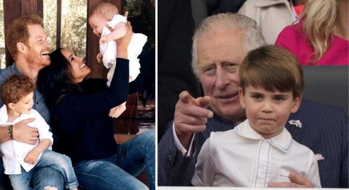 Duques de Sussex y Carlos III