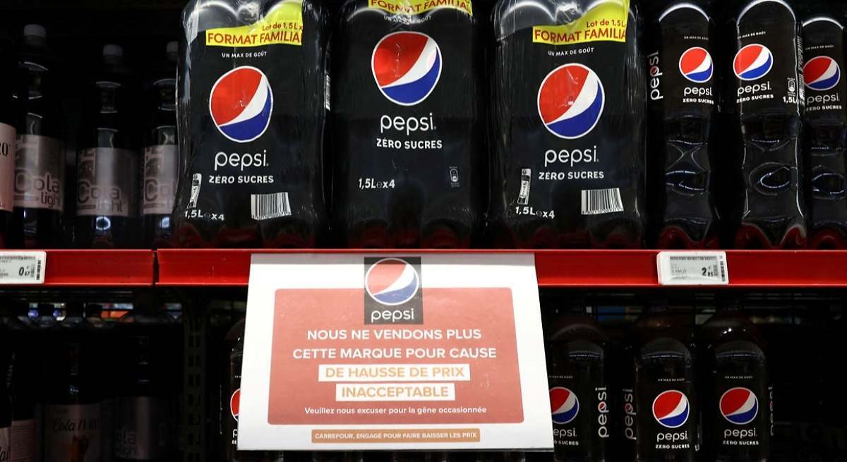 PepsiCo afirma que la eliminación de sus productos en Carrefour fue por una "decisión propia"
