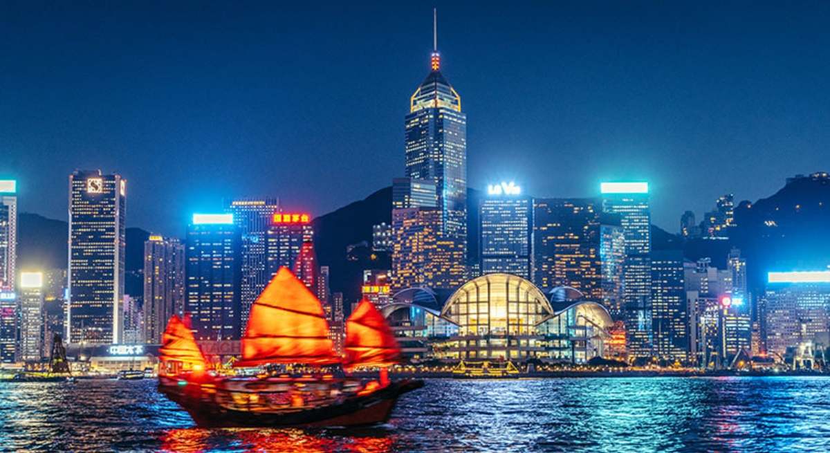 Vista de Hong Kong