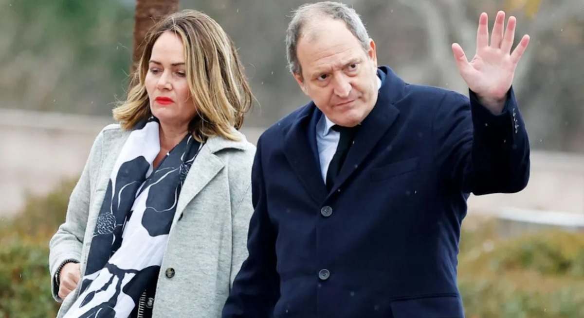 Juan Gómez-Acebo y su novia, Teresa Véret