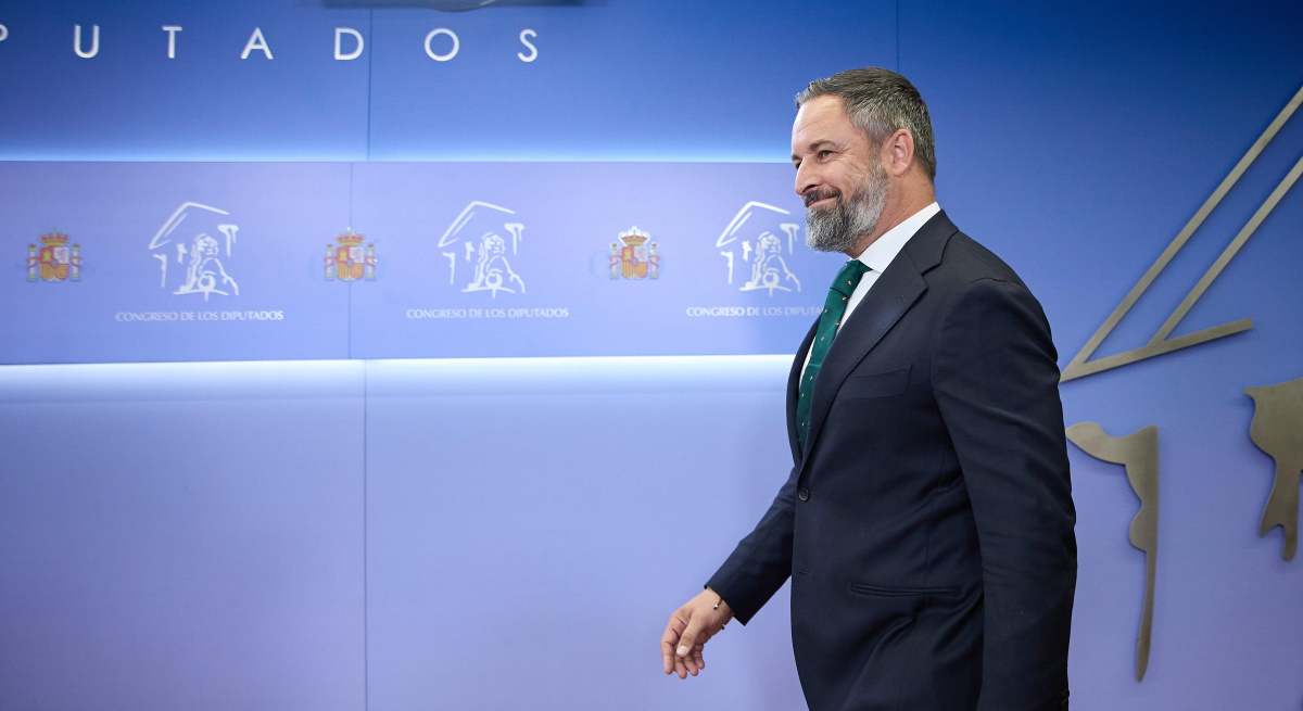 Santiago Abascal, presidente de Vox, en una fotografía de archivo.