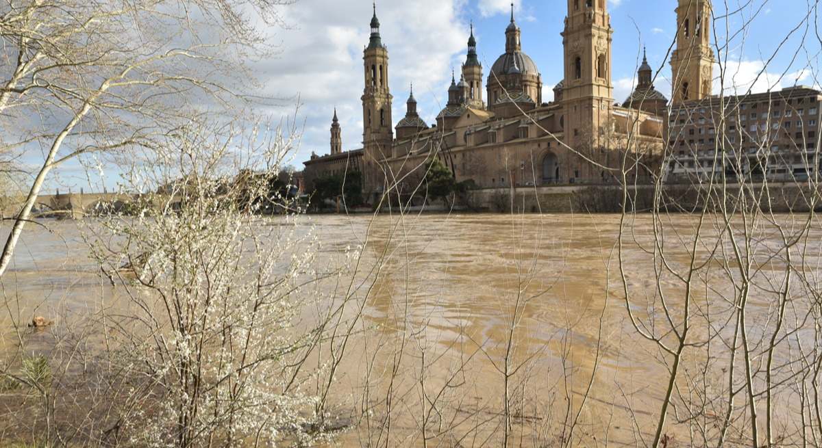 Crecida Ebro Zaragoza