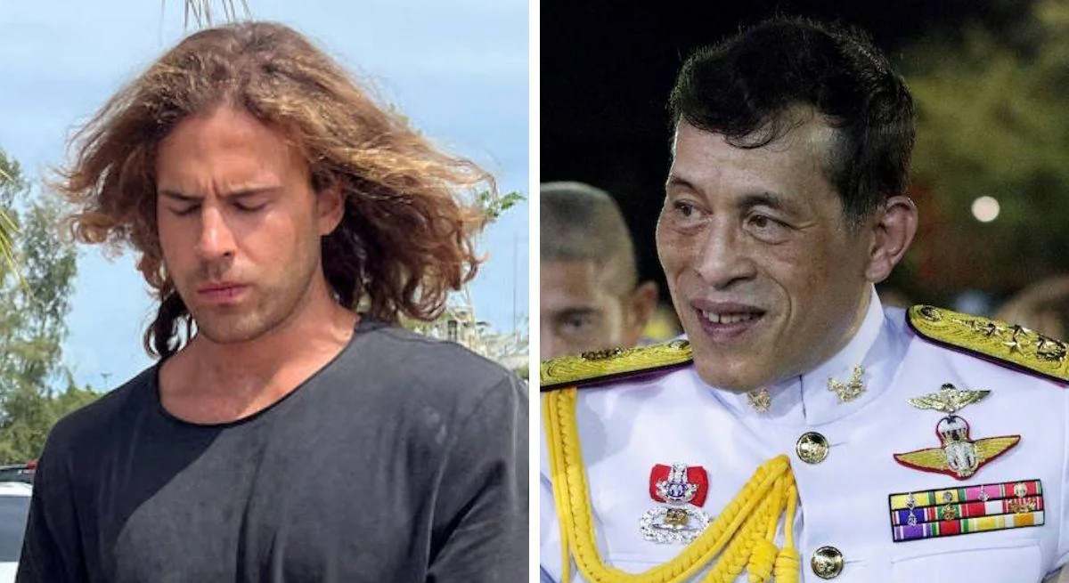 Daniel Sancho y el rey de Tailandia