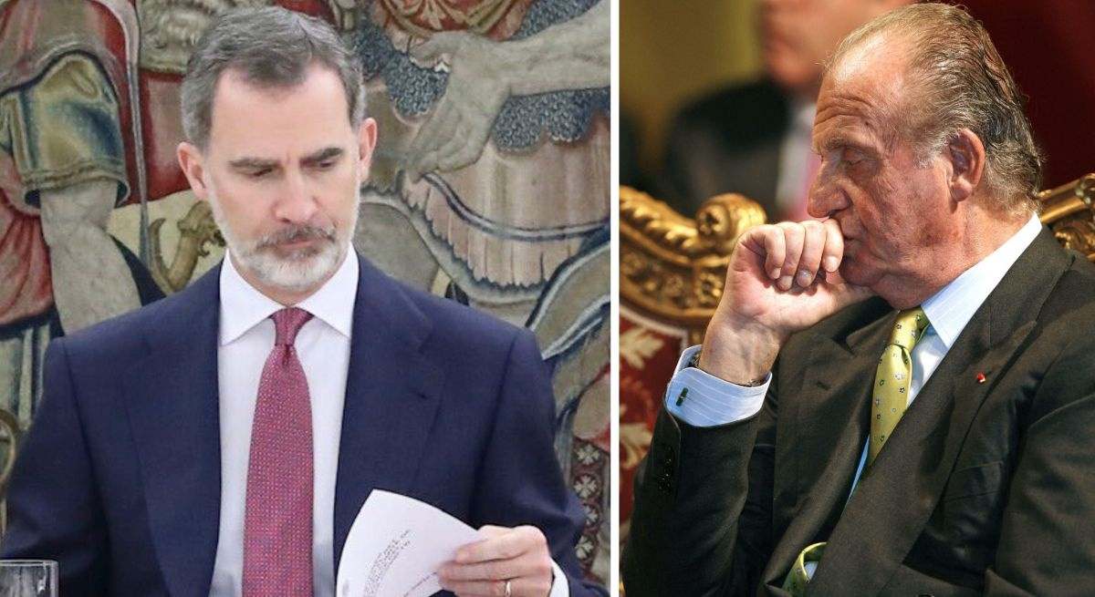 Felipe VI y Juan Carlos I