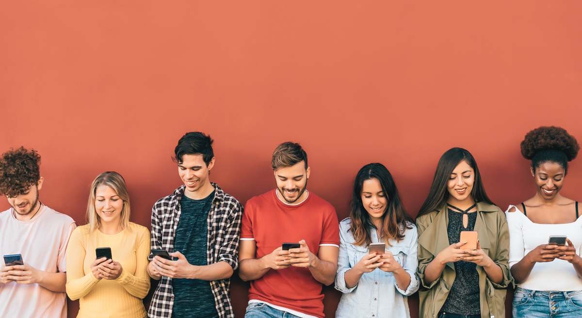 Jóvenes representantes de la Generación Z. EE