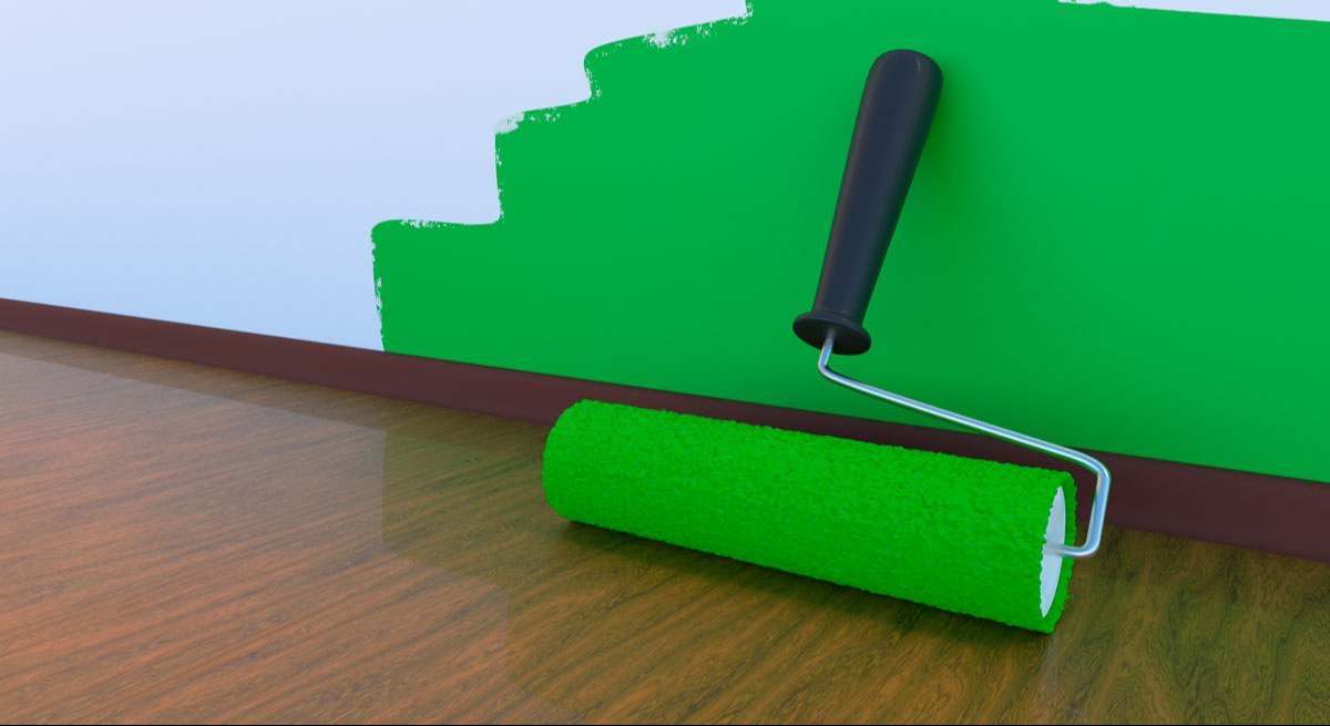 verde pintura