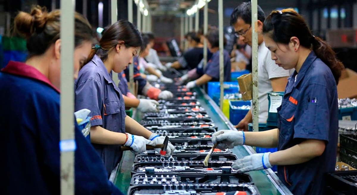 Una empresa manufacturera china
