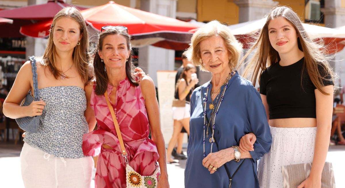 Leonor Letizia Reina Sofía Infanta Mallorca