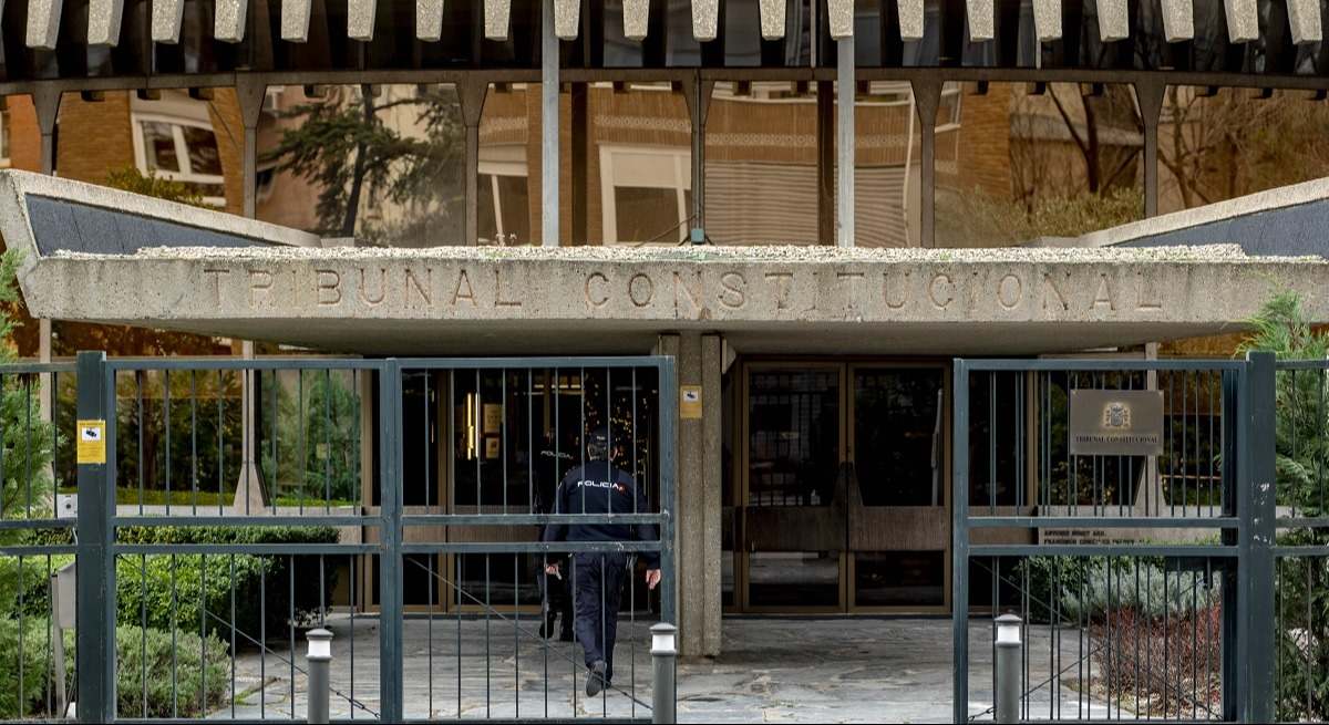 Entrada del Tribunal Constitucional