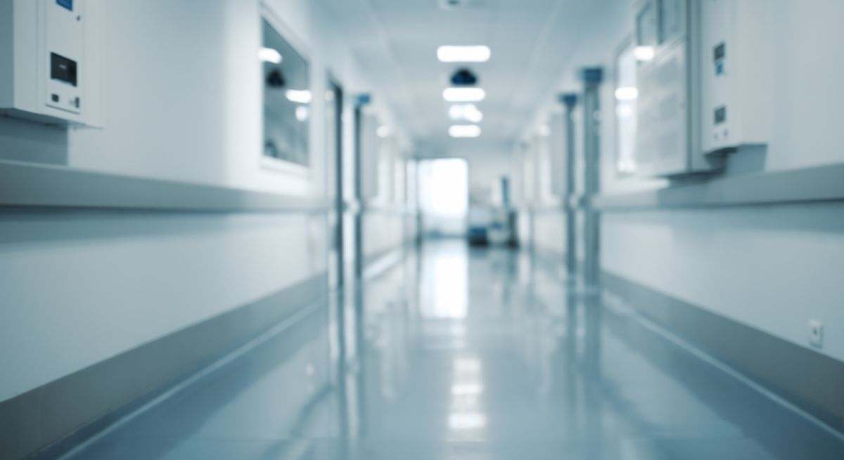 Pasillo de un hospital