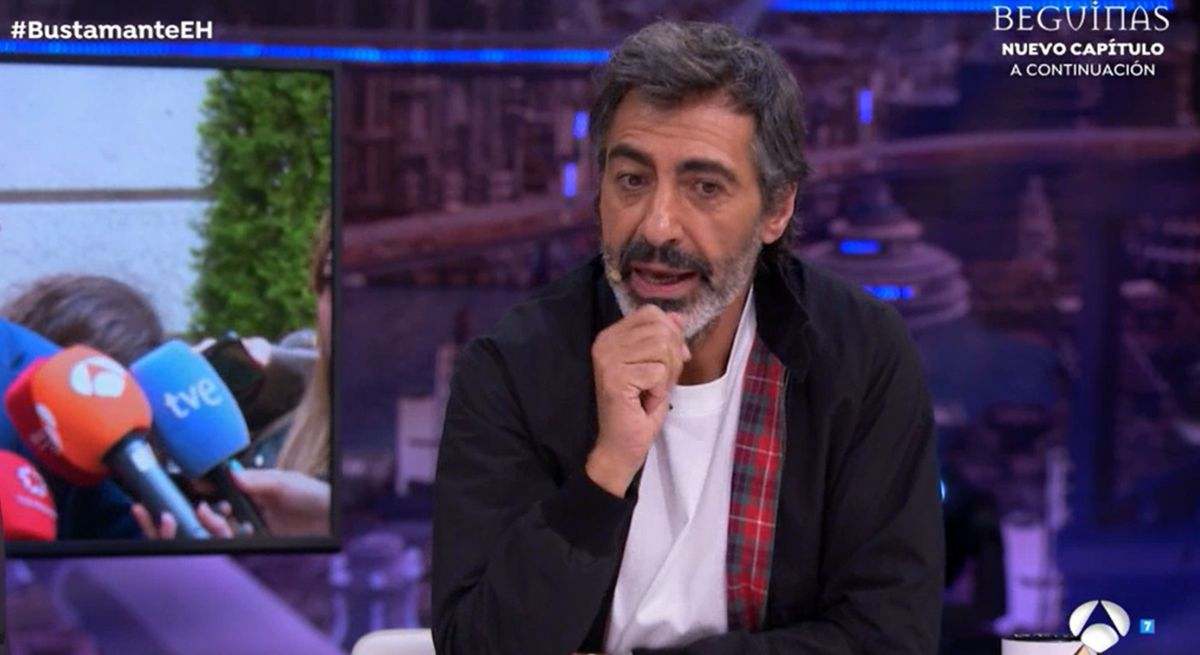 Juan del Val en el plató del hormiguero