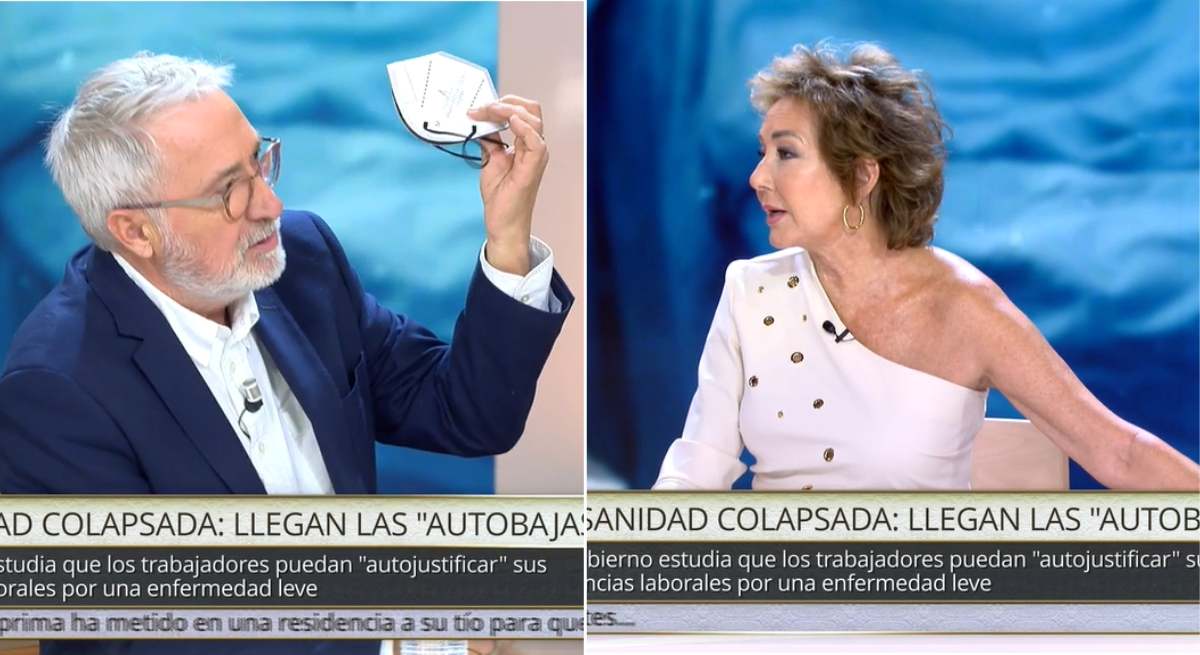 Xavier Sardá y Ana Rosa Quintana