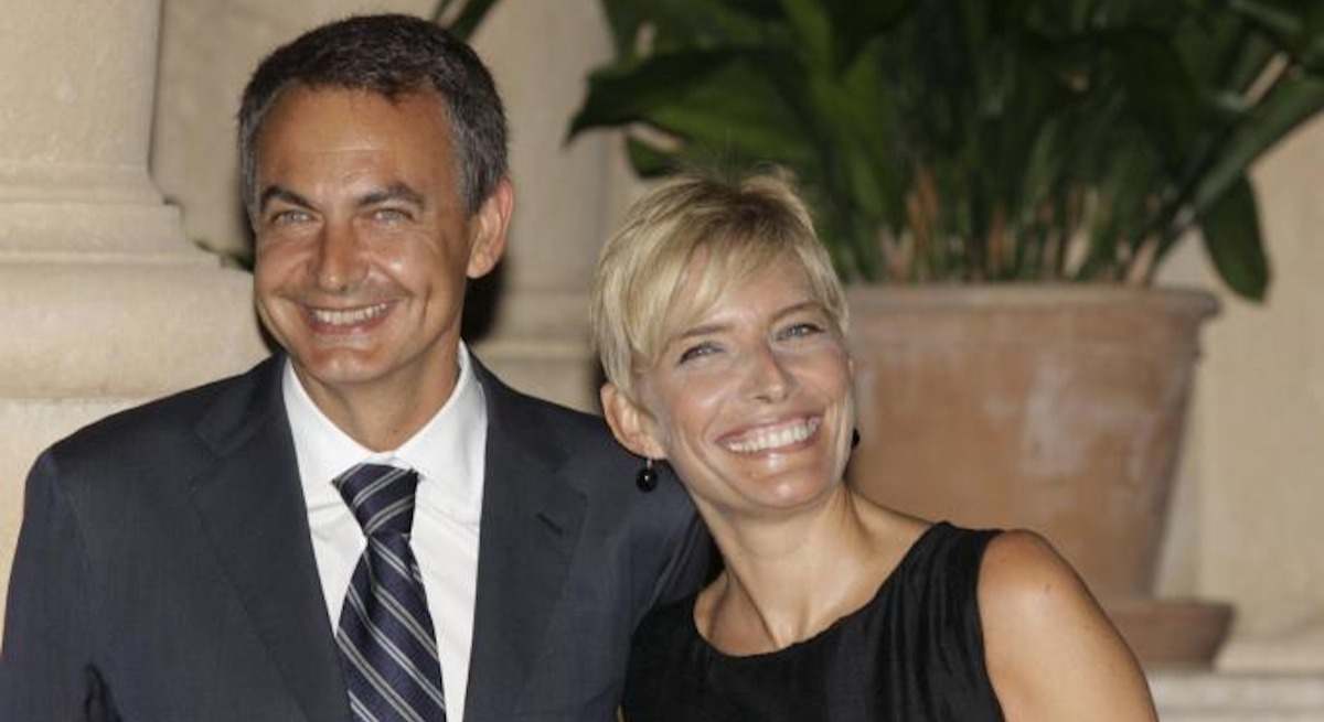 Zapatero y su esposa, Sonsoles Espinosa