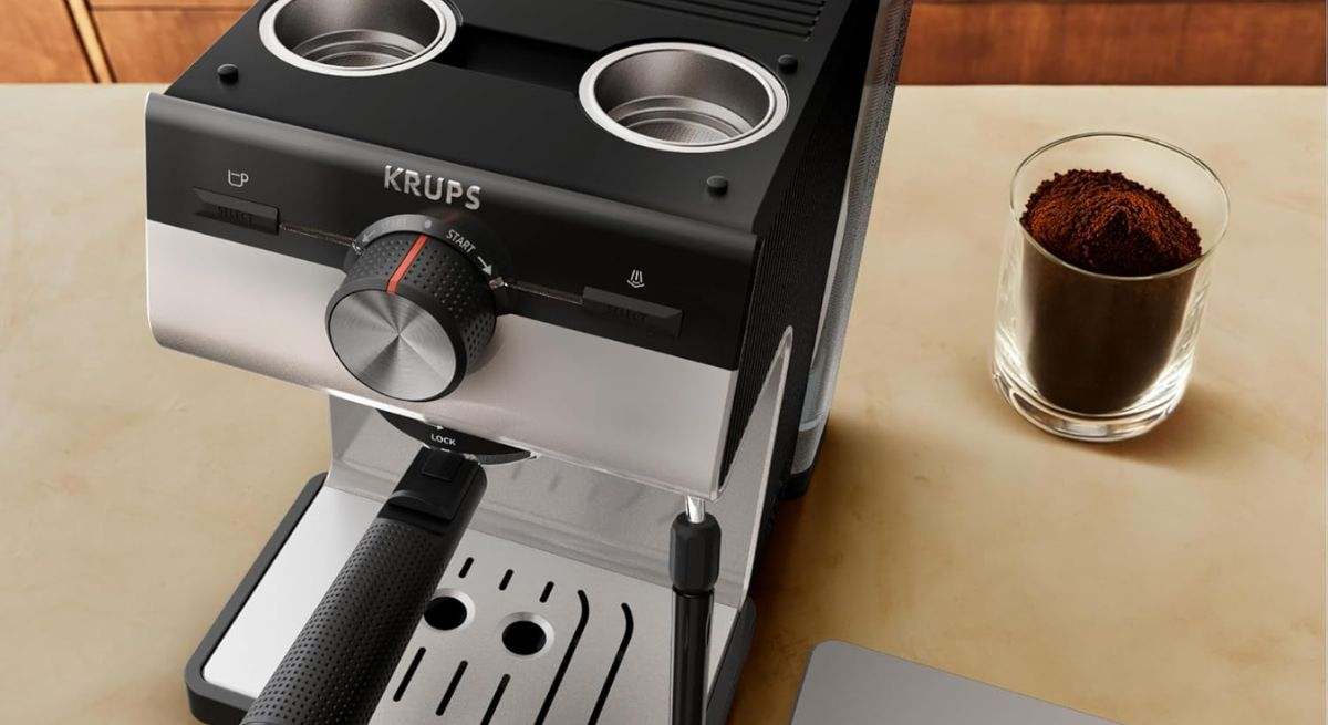 Cafetera espresso manual de Krups