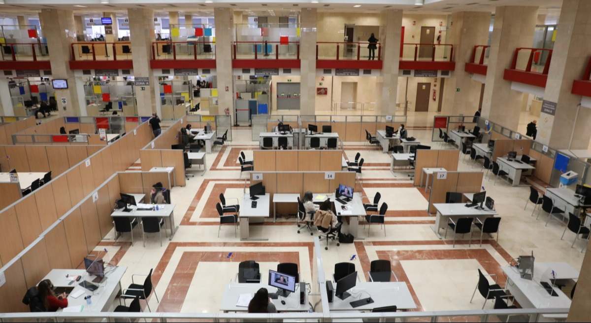 Imagen de recurso de una oficina de la Agencia Tributaria.