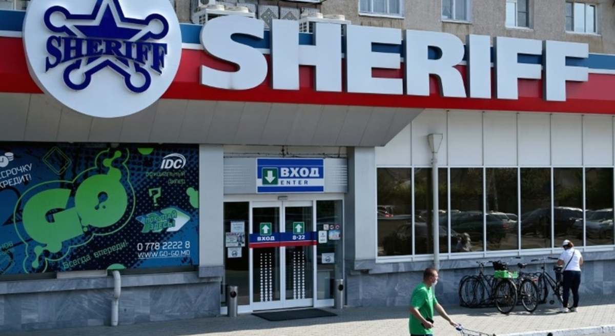 Un establecimiento de la empresa Sheriff en Tiraspol, la capital de Transnistria