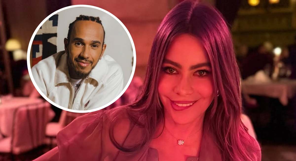 Sofía Vergara Lewis Hamilton 