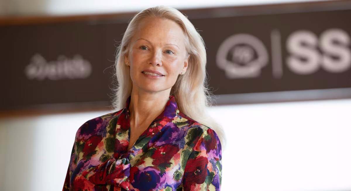 Pamela Anderson en San Sebastián