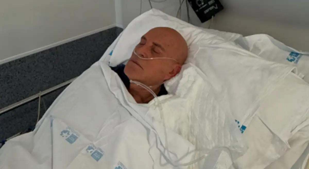 Kiko Matamoros en el hospital