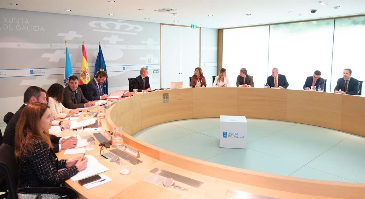 Reunión del Consello de la Xunta celebrado hoy lunes.