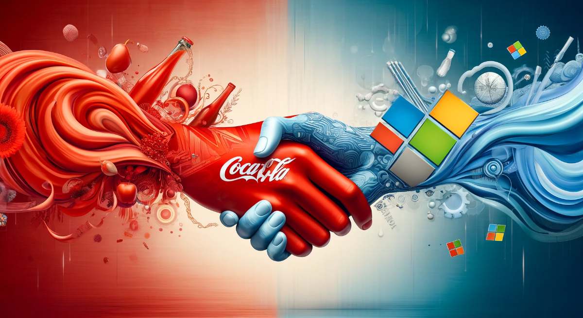 cocacola y microsoft