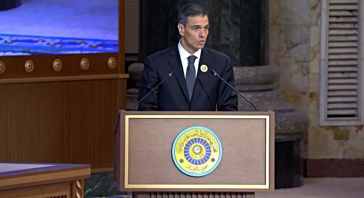 Pedro Sánchez en la Cumbre de la Liga Árabe de Bagdad / EP