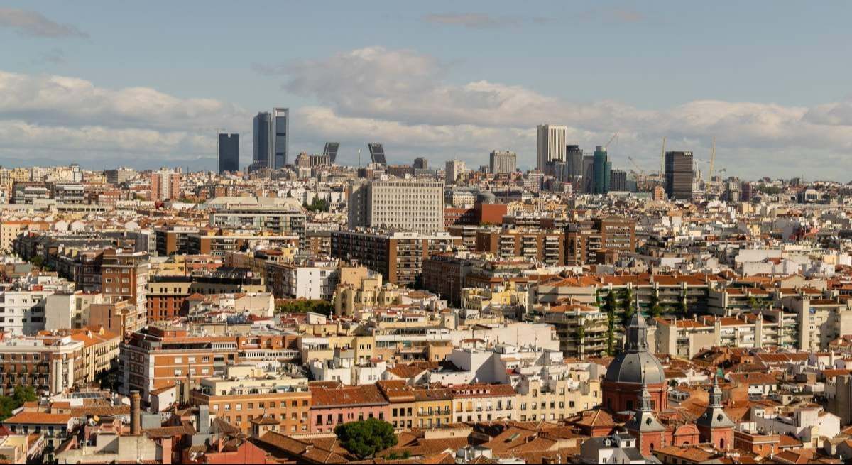 Vista panorámica de Madrid